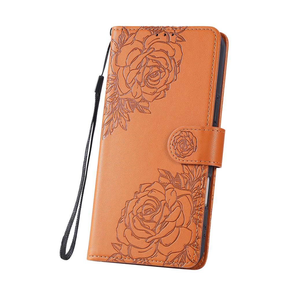 Luxuriöse Rosenblumen-Brieftasche für Redmi Note11S 12 13 14 Redmi 14CXiaomi POCO C65 C75 POCO X5 PRO iPhone 13 iPhone13pro 14 plus 15pro max 16 16E