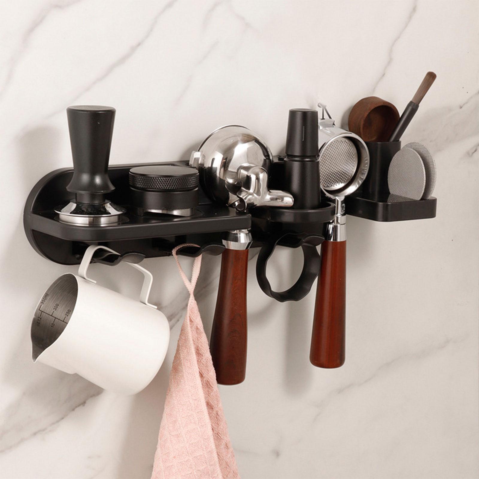 Coffee Portafilter Holder Coffee Portafilter Wall Storage Rack Storage Rack for Coffee Tools Coffee Tamper Rack