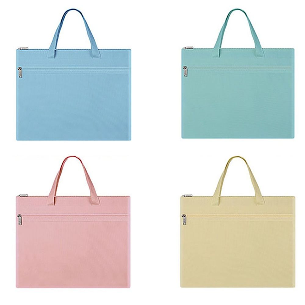 2-Layer Tutorial Bag PVC Art Storage Bag High Quality Tote School Bag