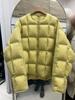 Women's Korean Style Short Tofu Block Down Jacket - Warm, High-End Winter Petite Puffer