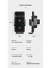 Universal Electric Clamping Wireless Car Phone Holder & Charger for Air Vent, 2026 Navigation Edition