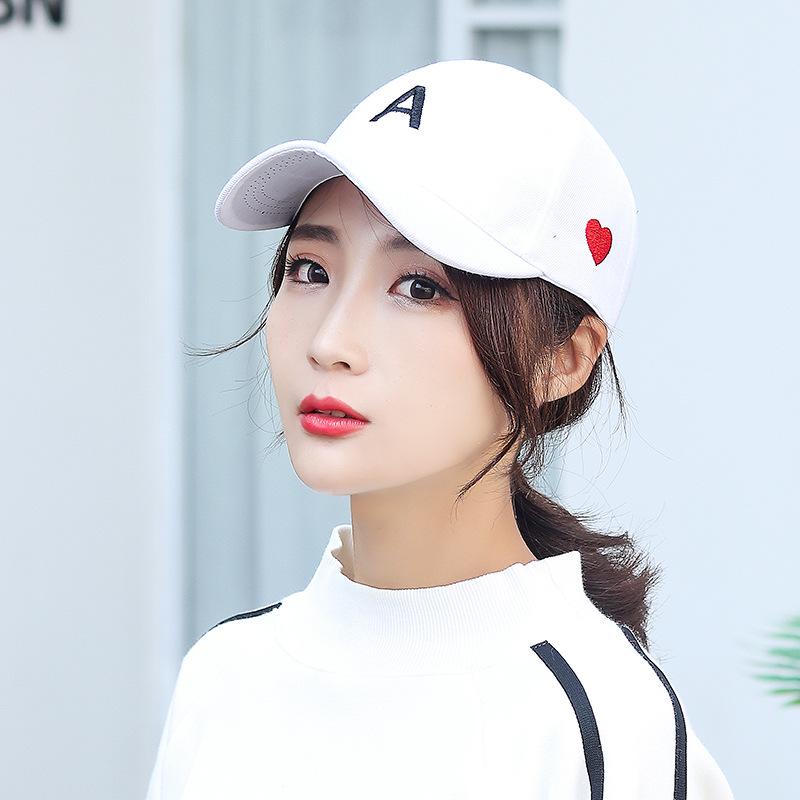 Hut Damen Sommer Koreanische Version Baseballkappe Hipster Vielseitige Freizeitkappe Student Britisch Reise Sonnenhut