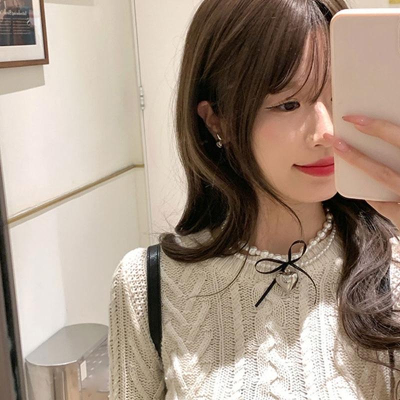 Pendant Necklace Trendy Neck Jewelry Double Layer Necklace for Any Occasions