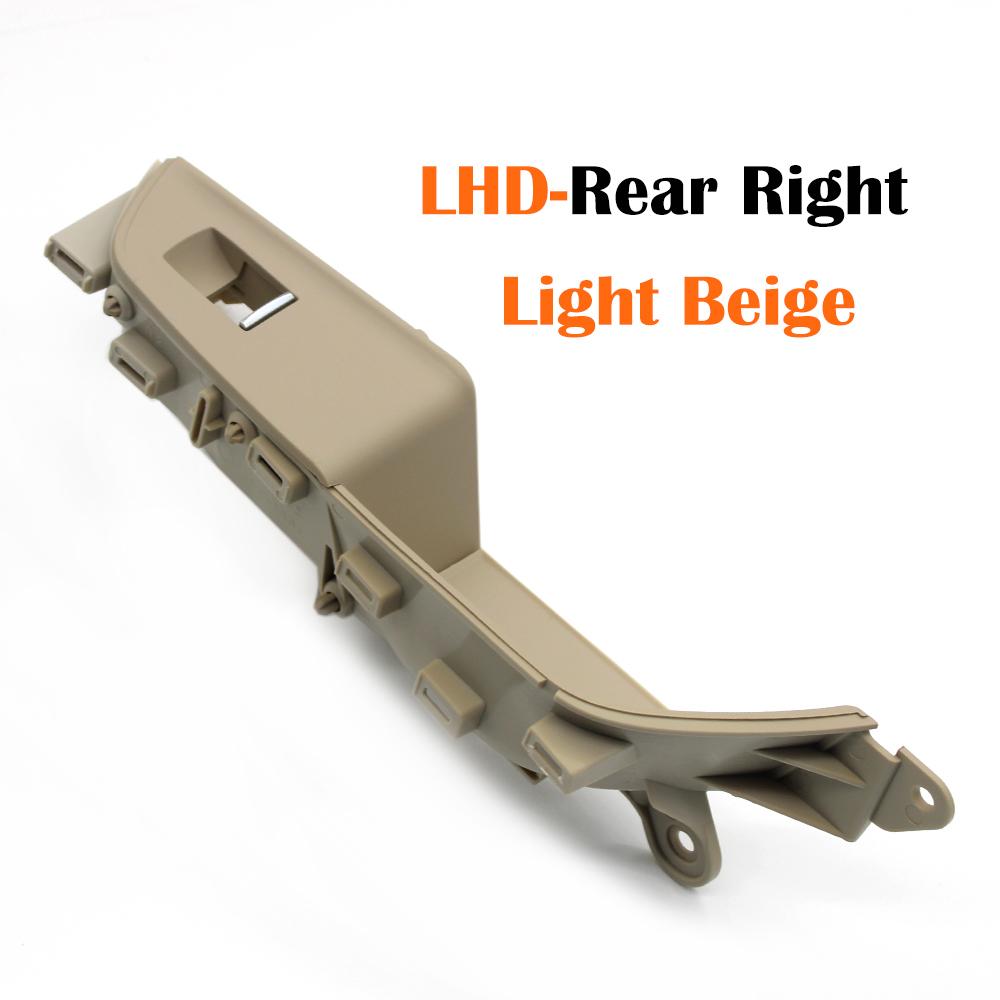LHD Upgraded Interior Door Pull Handle Panel Window Lifter Switch Cover Trim For BMW 6 Series GT G32 2017-2022