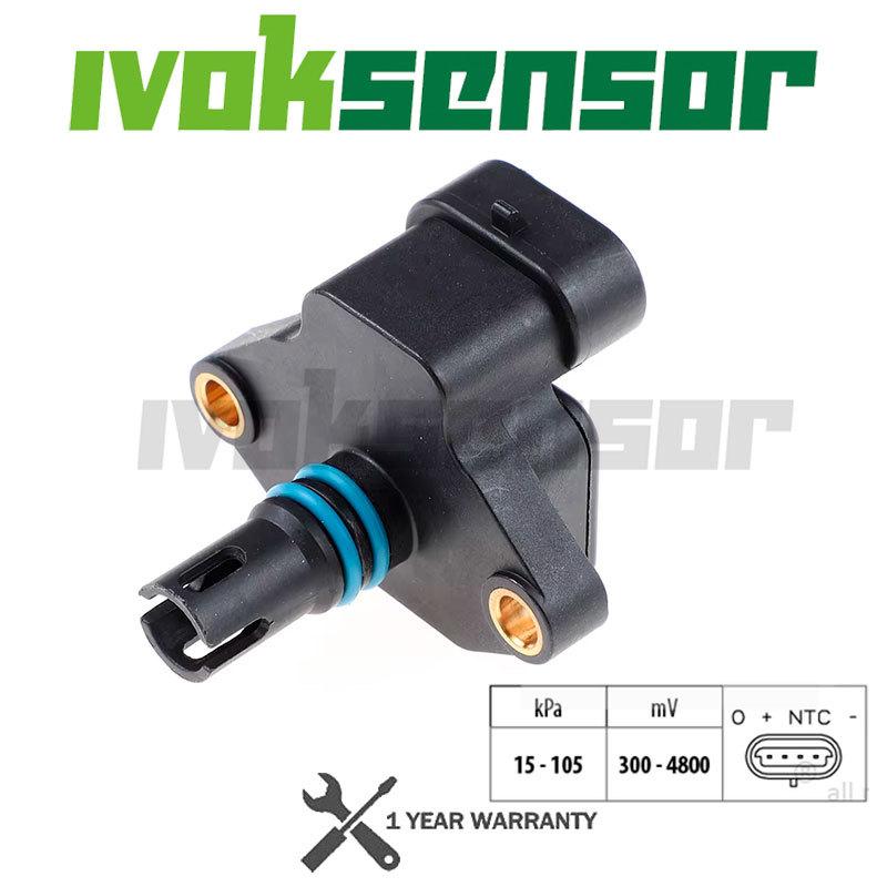 

Boost Pressure MAP Sensor Manifold Absolute sensor Sender 47906051 5WP4271 For SKODA Felicia I Estate II 1.3 LX LXI 94- 02