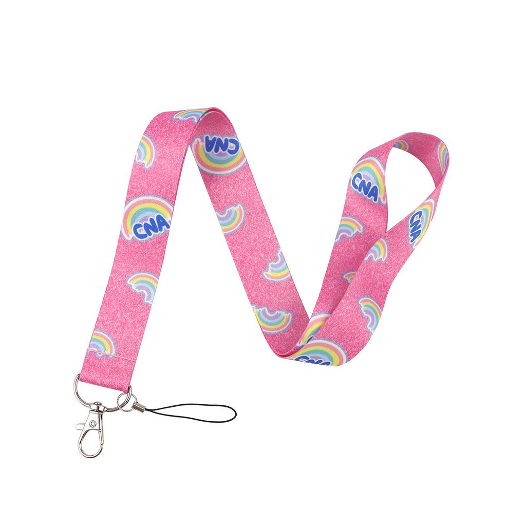 Držáky na ID odznaky na klíče s leopardím potiskem Popruhy na krk pro zvířecí telefony s příslušenstvím pro telefony na klíče