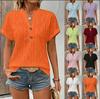 2026 Spring/Summer Women's Button Sexy Sleeveless Vest Tank Top