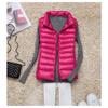 Women's Lightweight Down Vest Women's Plus Size Slim Fit Short-Length Fall/Winter Vest Arrival Portable Mini Vest