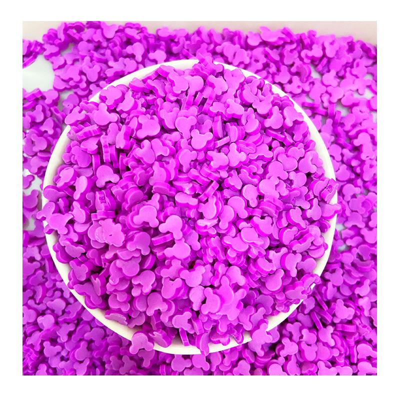 5 MM Small Size 1 KG Per Bag Polymer Clay Diamond Slices Sprinkles for Slime Nail Art Crafts