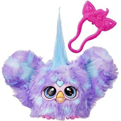 Hasbro Furby Furblets Groovy Mini Friends, 45+ Sounds, Furby Language Only, Powered Plush Toy, Ages 6+, Purple, G1400, Authentic