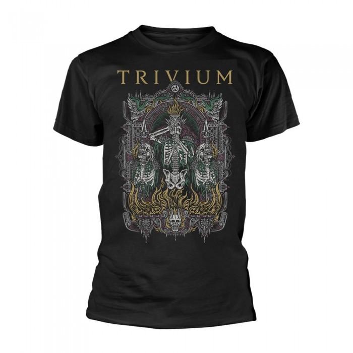 Trivium Unisex Adult Skelly Frame T-Shirt