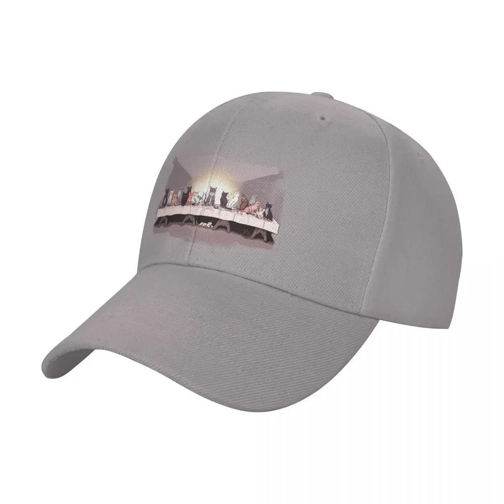 The Cat Supper Baseball Cap Summer Hat Streetwear Gentleman Hat Men Hats Women's