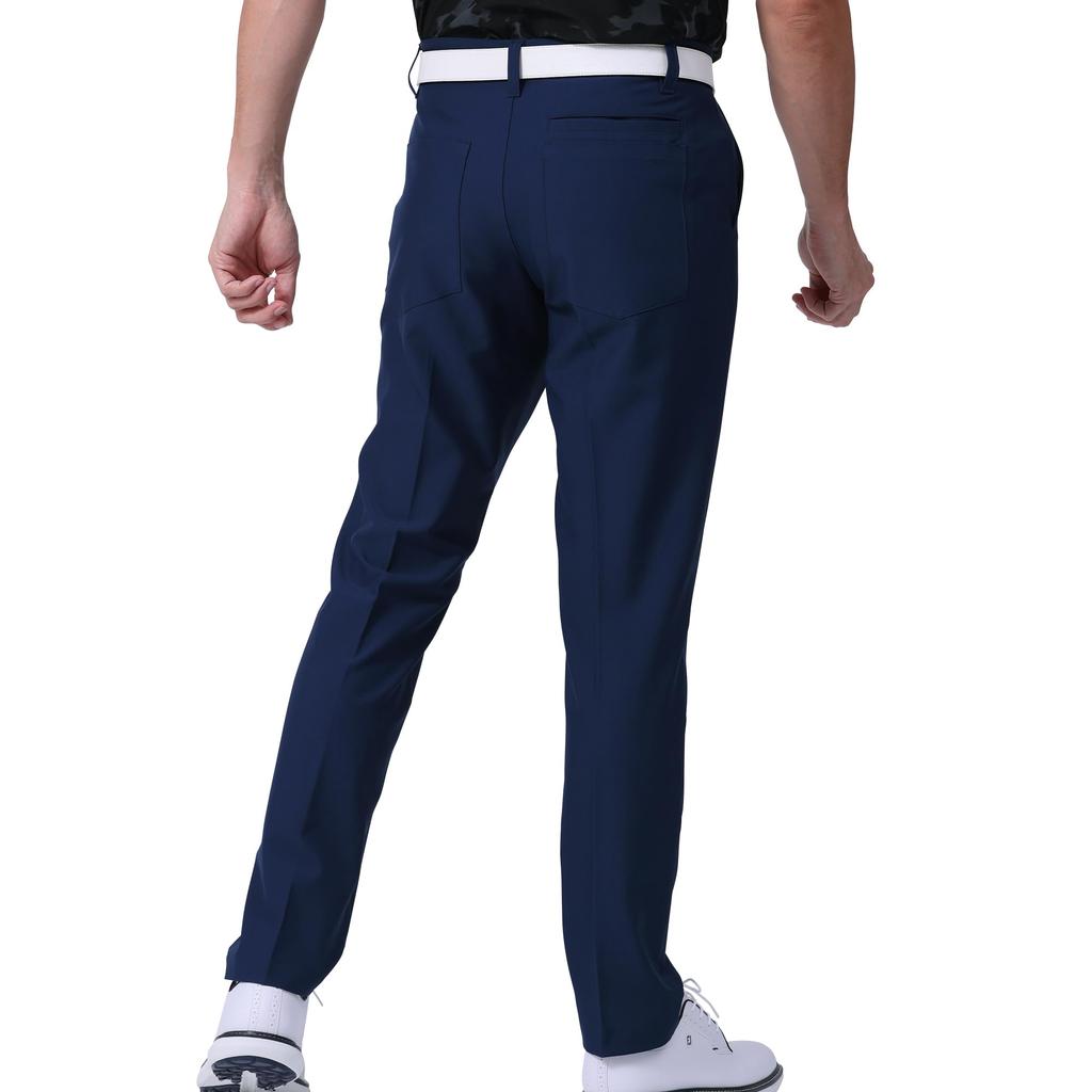 FootJoy FJ Water-Repellent Tour Fit Long Pants, Navy, Men's, Size M (FJ-S24-P12, 81848-M)