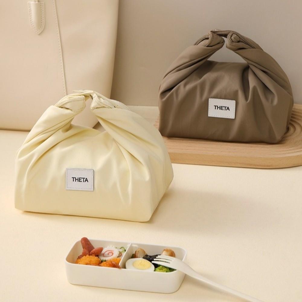 New Waterproof Lunch Bag Thermal Insulated Large Capacity Tote Cooler Leakproof Handbag Style Food Storage Pouch for Daily Use