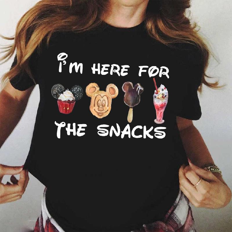 2025 Summer Mouse 100 Pure Cotton Tshirt Casual Top for Unisex and Unisex Loose Shortsleeved Breathable