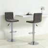 VidaXL Set of 2 Bar Stools, Pub Chair, Bistro Seat, Furniture for Dining Room Kitchen Living Room Home Interior, 333688