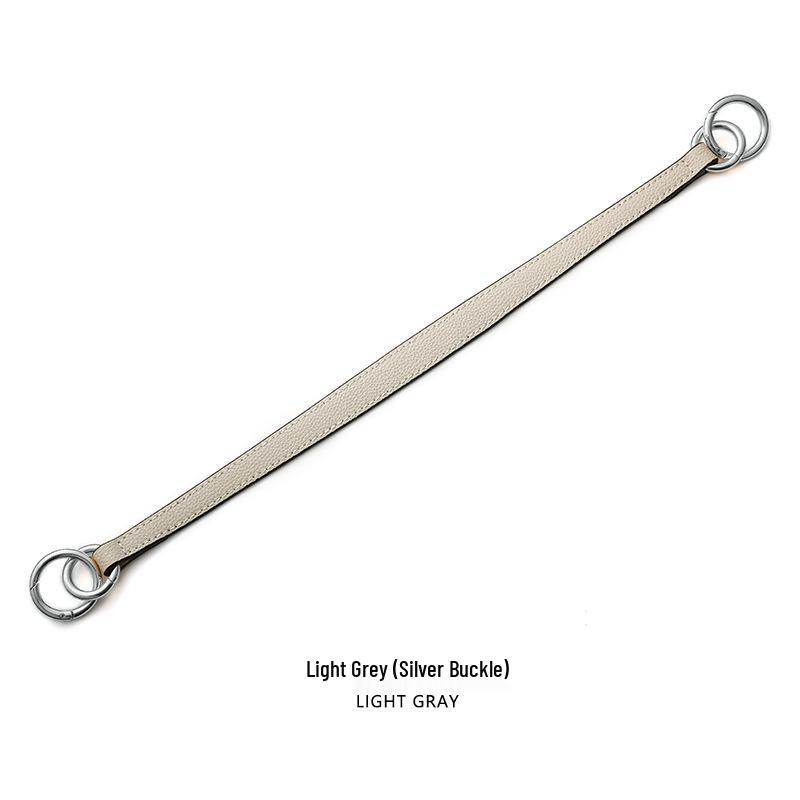 Litschi-Narben-Handtaschenriemen: Einzelschulter & Doppelring-Hardware