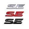 3D Metal XSE XLE SE LE Letters Rear Trunk Emblem Badge Car Sticker For Toyota CAMERY YARIS RAV4 COROLLA EX CROWN Accessories