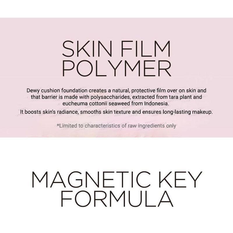 KEYTH - Cushion Magnetico Rosa - 5 Colori