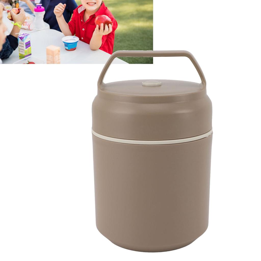 Thermal Food Container 420ml Stainless Steel Leakproof Thermal Insulation Handle Design Adult   Box for   Travel