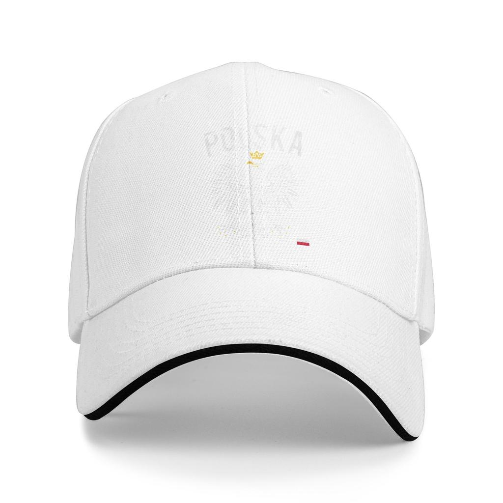 Polnischer Adler Polska Baseballkappe Y2k Lustig Unisex Herren Trucker-Kappe Sonnenschutz Design Kpop Rock Baseballkappen Geschenkidee