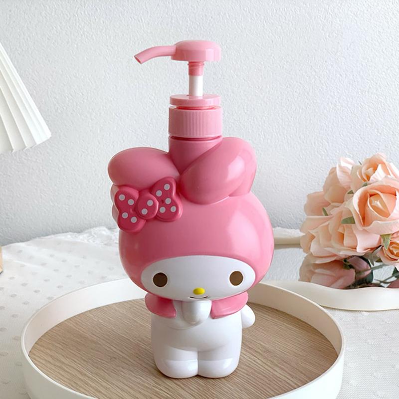 Ins Style Mädchenhaftes Herz My Melody Lotionflasche Stehende Flasche Duschgel Shampooflasche Waschmittelflasche Leere Flasche