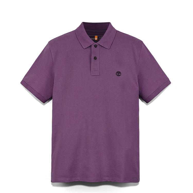 

Timberland Business Breathable Polo Shirt Vintage Violet Men tops A6943ENX M