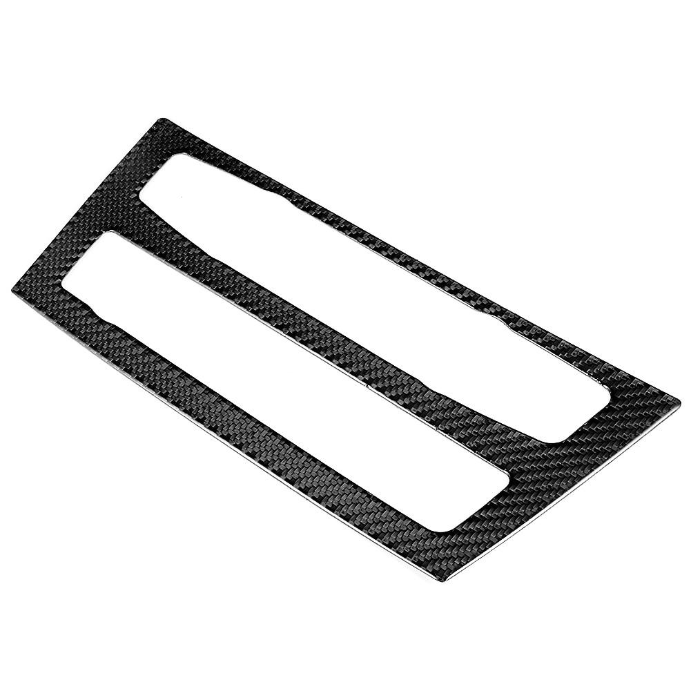 Carbon Fiber Air Conditioning CD Panel Trim Frame Decoration Fit for F25 X3 F26 X4