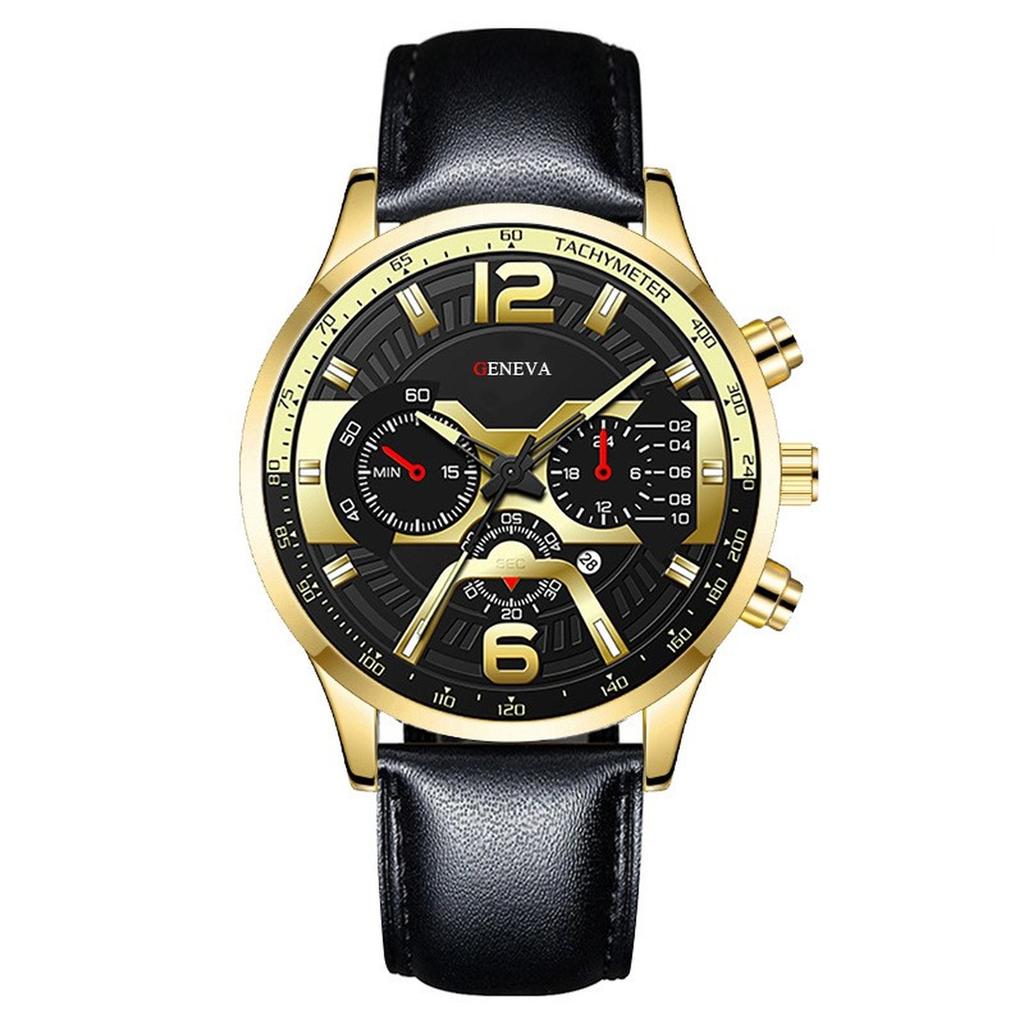 Men's Waterproof Luminous Running Alarm Clock Watch