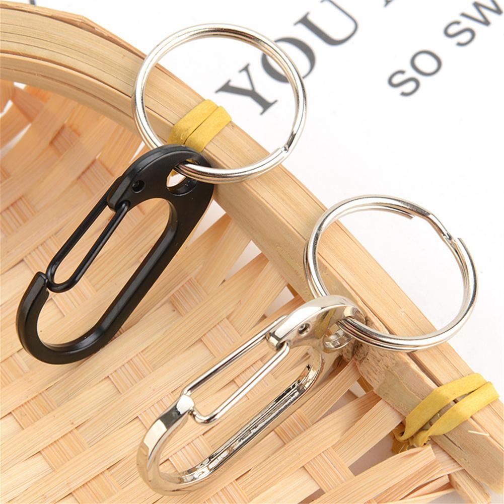 Zinc Alloy Outdoor Climbing  Hook Carabiner D-ring Keychain Clip Equipment Supplies