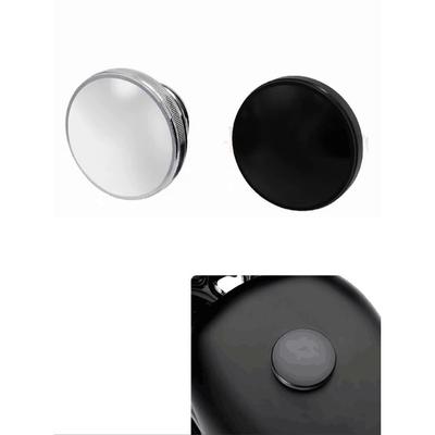 CNC Split Vented Screw Gas Cap Motorcycle Fuel Tank Cover For Harley  XL 883 1200 Dyna FLST 1996- Road King 1994-UP