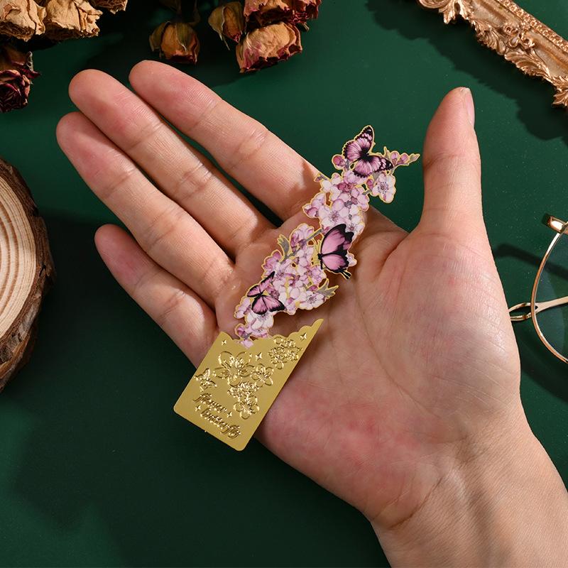 Tassel Bookmark High-Quality Hollow Metal Bookmark Butterfly Bookmark Antioxidant For Students Gifting Teachers
