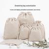 Cotton Linen Drawstring Bag – Custom Hemp Cloth Gift Packaging Bag