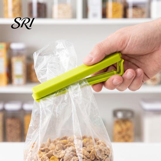Food Freshness Clips 5Pcs Bag Sealing with Silicone Seal Reusable Airtight Snack Clip Clamps for Chips Snacks Tea Leaves Kitchen Storage Organizer