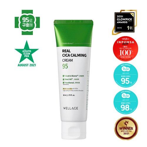 Wellage Real Cica Calming 95 Cream 50ml