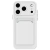 For iPhone 17 Pro Case Flexible TPU Phone Cover with Back Card Slot