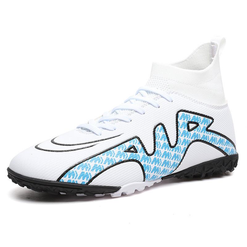 High-top Shoes Large-size Football Training Outdoor Youth Fashion Non-slip Men and Women Nails Long Broken 23 Breathable Price