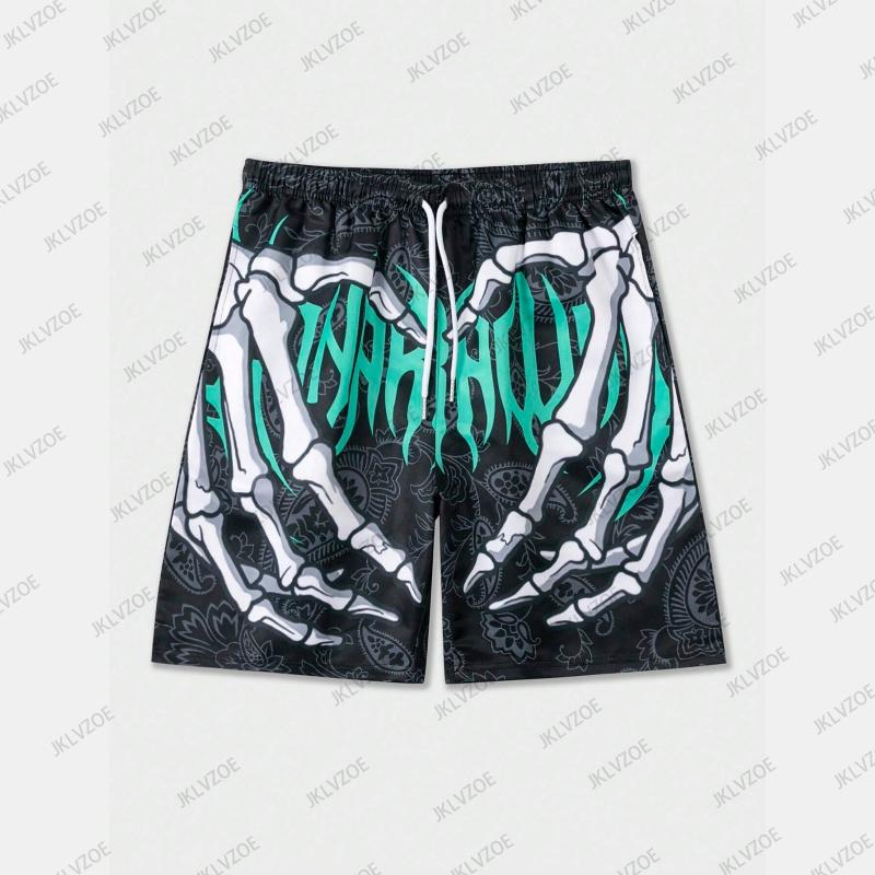 Men's Summer 3D Printed Sporty Casual Shorts