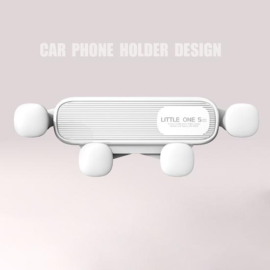 Yousheng Stable Car Phone Holder Universal Anti-slip Shockproof Anti-fall Damping Gravity Design Car Mount for Motorbike