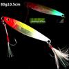 Nanyou Night Glow Trolling Jig 10cm 80g - Ocean Shore Casting Fishing Lure