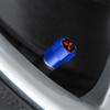 Car Styling 4PCS Metal Wheel Tire Valve Caps Stem Case For Mitsubishi Asx Lancer Outlander Pajero Ralliart