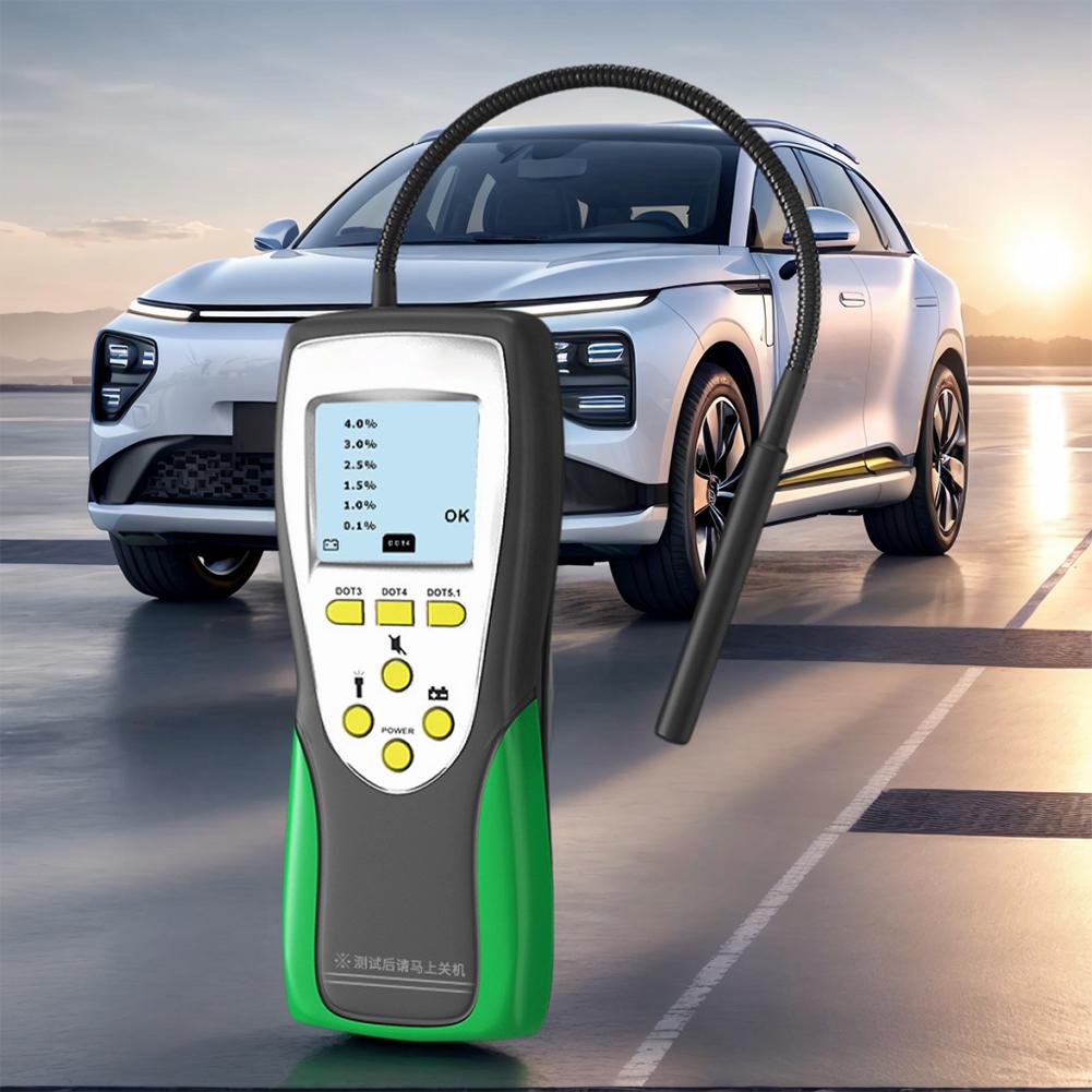 DY23B Car Brake Fluid Liquid Tester LCD Digital Oil Quality Detector LED Brake Fluid Moisture Tester Oil Quality Diagnostic Tool