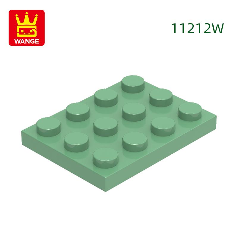 Non-Toxic 61Pcs/Lot 11212W Plate 3 X 4 Building Block Moc Color Accessories Compatible With Brick Diy Children'S Toy Assembly Parts