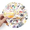 50 Adesivi Doodle Personalità Cartone Animato Manga Giapponese Bambini Fai da Te Skateboard Valigia Impermeabili