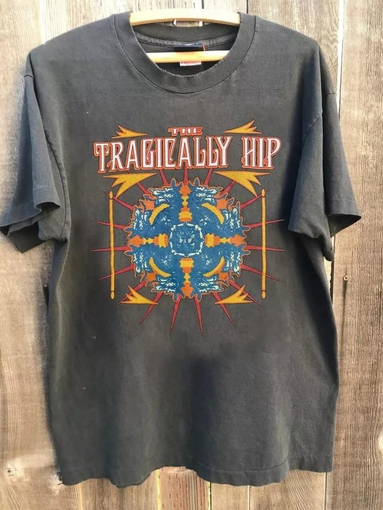The Tragically Hip 2006 Tour Charcoal Short Sleeve Unisex T shirt S-5XL Unisex T-Shirt XXXXL