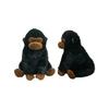 Amuse Kuttari Gorilla ST (Dark Black) Plush Toy Sitting Height Approx. 15cm 703950
