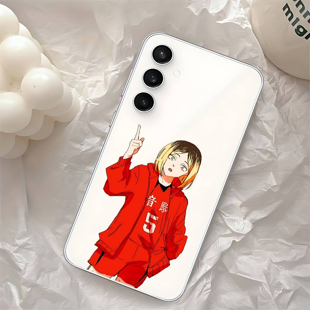 Cool K-Kozume Kenma-S Phone Case For Samsung Galaxy S25 S24 S23 S22 S21 FE Ultra Plus A32 A53 A13 A31 Soft Cover