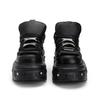 Woman Sneakers New Punk Style Women Shoes Gothic Ankle Rock Boots Lace-Up Heel Height Platform Shoes Woman Metal Decor