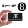 HUDSA7 Speed Measurement Head Up Display, Equipped with GPS, Digital Speedometer, Easy Installation, Realistic