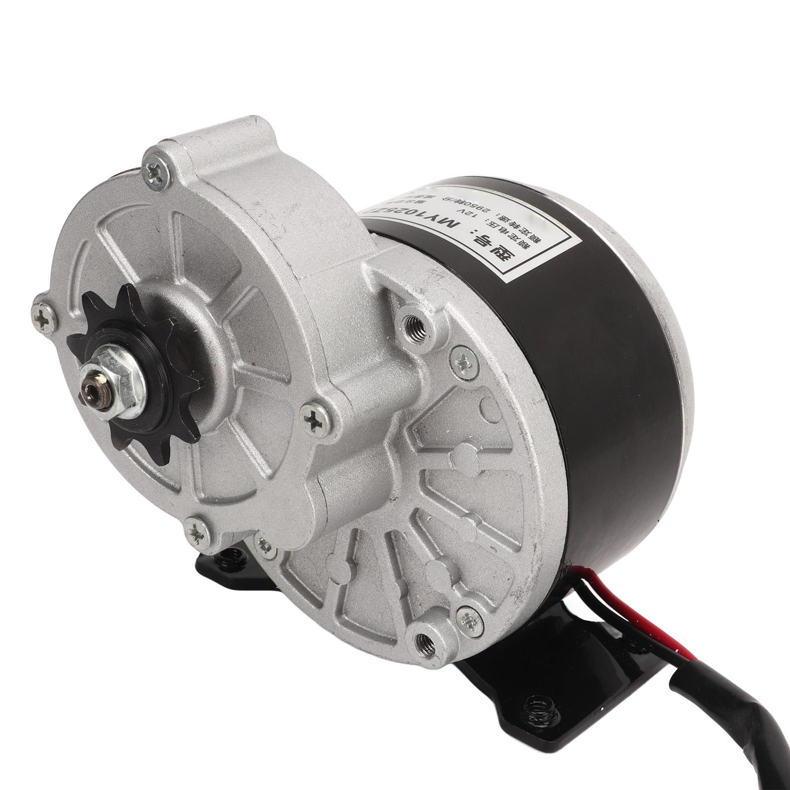 

12V 250W Reduction Brush Motor with 12V 500W Knob Speed Controller Reversing Switch for Electric Bike